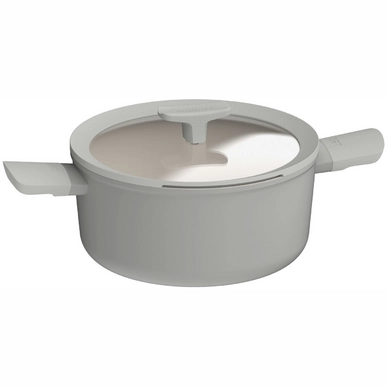 Kookpot BergHOFF Leo Recycled Balance met Deksel Antikleef 24x11,5 cm Moonmist Gray