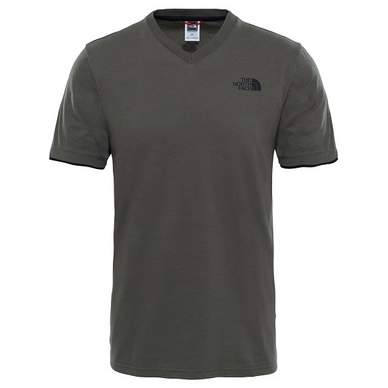 T-Shirt The North Face Men V-Neck New Taupe Green