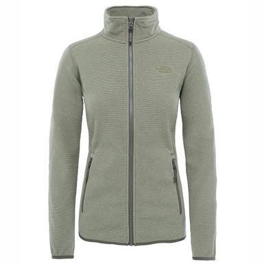 Jas The North Face Women 100 Glacier Full Zip Grape Leaf Stripe