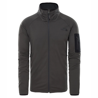 Fleece The North Face Men Borod Full Zip Asphalt Grey TNF Black