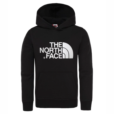 Hoodie Trui The North Face Youth Drew Peak Pullover TNF Black TNF Black