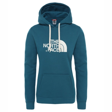 Trui The North Face Women Drew Peak Pullover Hoodie Blue Coral Vintage White