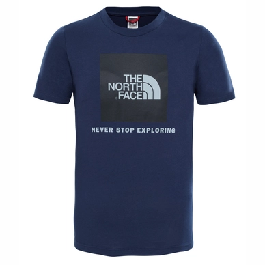 Kinder T-Shirt The North Face Youth Box Cosmic Blue