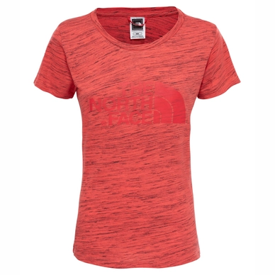 T-Shirt The North Face Women S/S Easy Tee Cayen Red/TNF Black