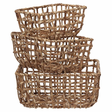Opbergmand Villa Collection Tavaha Brown (3-delig)