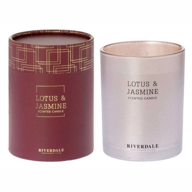 Geurkaars Riverdale Morgan Burgundy 15 cm