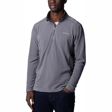 Longsleeve Sweater Columbia Men Klamath Range II Half Zip City Grey Shark