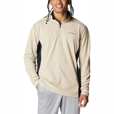 T-shirt Columbia Homme Klamath Range II Half Zip Ancient Fossil