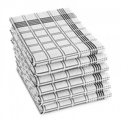 Keukendoek DDDDD National Black 50 x 55 cm (6-Delig)