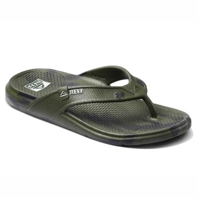 Slipper Reef Men Oasis Olive Marble