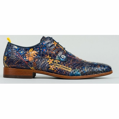 Chaussures Rehab Homme Fred Snake Flower Mid Blue