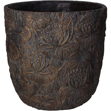 Bloempot HD Living Lotus Gold 30 x 30 x 30 cm