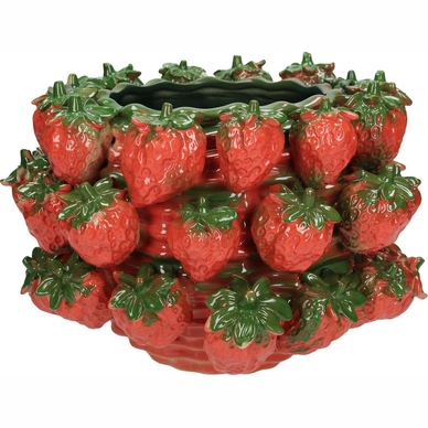 Bloempot HD Living Strawberry Red 31 x 30,5 x 21 cm