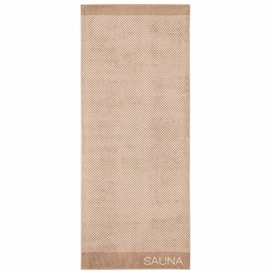 Serviette de Sauna Cawö Natural 6220 Natur-Caramel