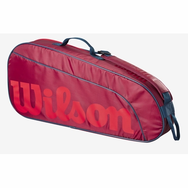Tennistasche Wilson Junior 3 Pack Red Infrared