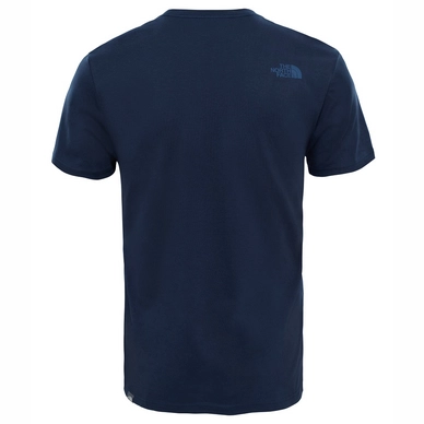 T-Shirt The North Face Men Woodcut Dome Urban Navy