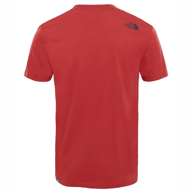 T-Shirt The North Face Men Mountain Line Bossa Nova Red