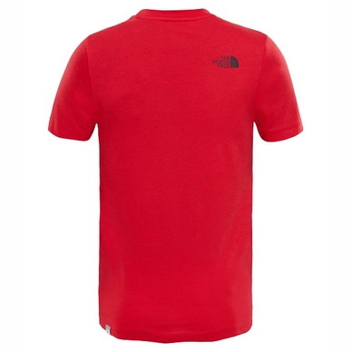 T-Shirt The North Face Youth Easy TNF Red TNF Black