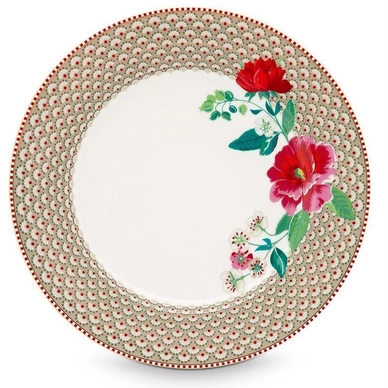 Dinerbord PiP Studio Floral Khaki (26,5 cm)