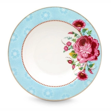 Assiette à Soupe PiP Studio Floral Blue (21,5 cm)