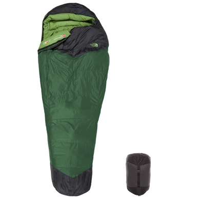 Slaapzak The North Face Green Kazoo Green/Grey Linkshandig Regular
