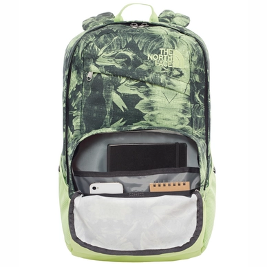 Rugzak The North Face Wise Guy Dark Cedar Green Palm Print