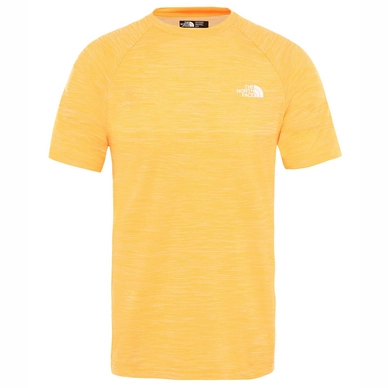 T-Shirt The North Face Homme Impendor Seamless Zinnia Orange White Hther