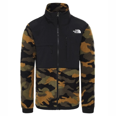Fleece The North Face Denali Jacket 2 Burnt Olive Greenwoods Camo Print