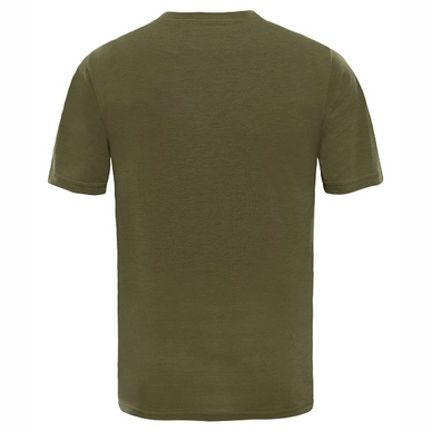 T-Shirt The North Face Boys Reaxion Burnt Olive Green Heather