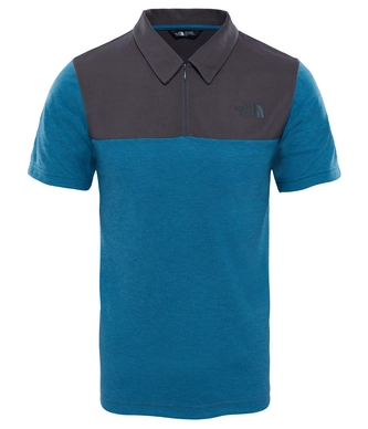 Polo The North Face Men Technical Asphalt Grey Blue Coral