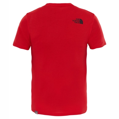 T-Shirt The North Face Youth S/S Easy Tee High Risky Red