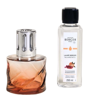 Giftset Maison Berger Lampe Berger Spirale Rose Ambre