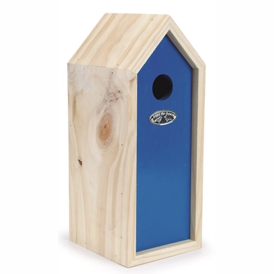 Nestkastje Koolmees Beeztees Hout Blauw