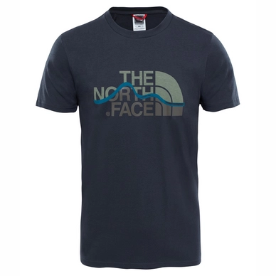 T-Shirt The North Face Men Mount Line Asphalt Grey