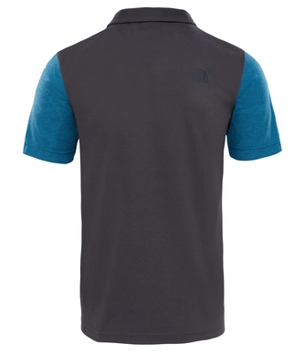 Polo The North Face Men Technical Asphalt Grey Blue Coral