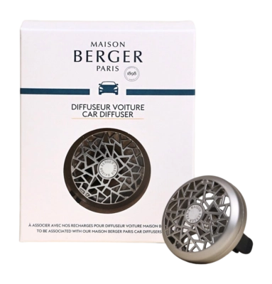Auto Parfüm Maison Berger Losse Diffusor Graphic Nickel Mat