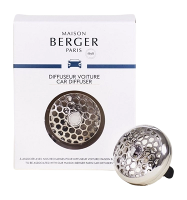 Autoparfum Maison Berger Losse Diffuser Honey Comb Chrome
