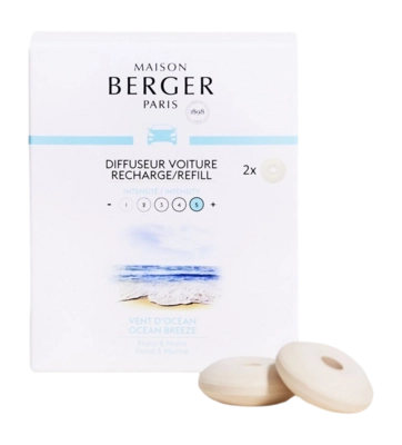 Autoparfum Maison Berger Navulling Vent D'Océan 2 Stuks