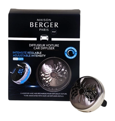 Profumatore auto regolabile vuoto Maison Berger 4 cm, Fiore