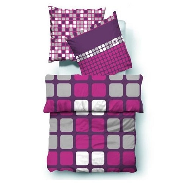 Bettwäsche Tom Tailor Satin Purple  Spots Satin sold uit