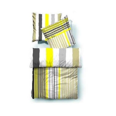 Bettwäsche Tom Tailor Lemon Stripe Mako-Satin