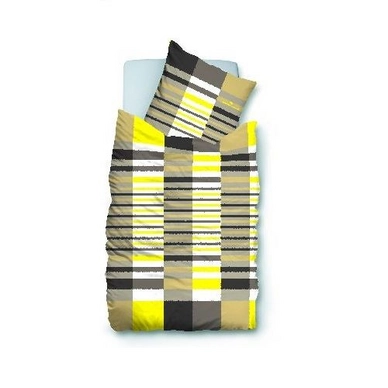 Bettwäsche Tom Tailor Lemon Blocks Mako-Satin