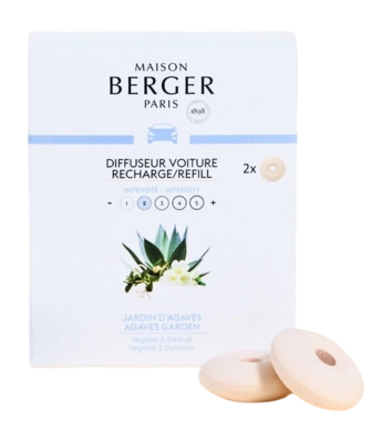 Car Perfume Refill Maison Berger Agave Garden 2 Pieces
