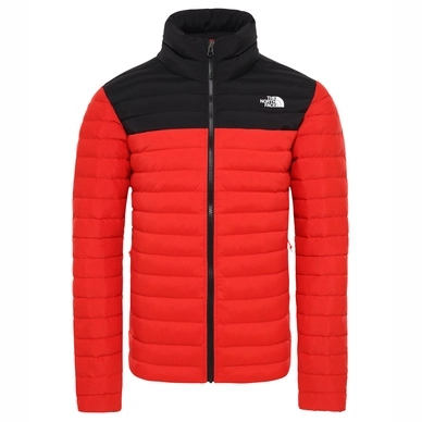 Jacket The North Face Men Stretch Down Jacket Fiery Red TNF Black
