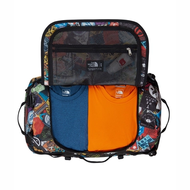 Reistas The North Face Base Camp Duffel TNF Red Stripe TNF Black Small