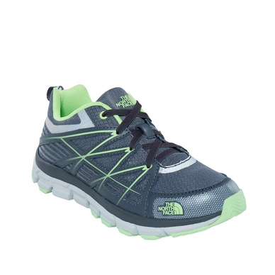 Hardloopschoen The North Face Youth Endurance Zinc Grey/Power Green