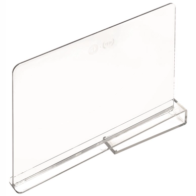 Plankverdeler iDesign The Home Edit Transparant (30,2 x 3,2 cm)