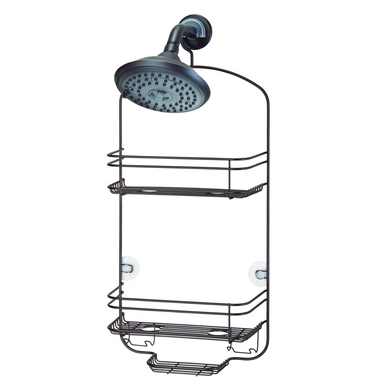 Doucherek iDesign Weston Douche Caddy Medium Bronze