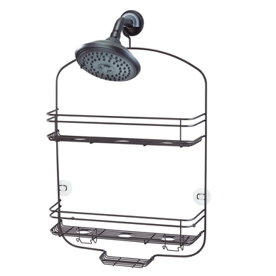 Doucherek iDesign Weston Douche Caddy Groot Brons