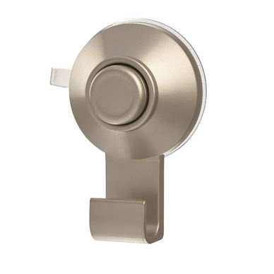 Haakje iDesign Everett Push Lock Haak Met Zuignap Set Van 2 Stuks Beige